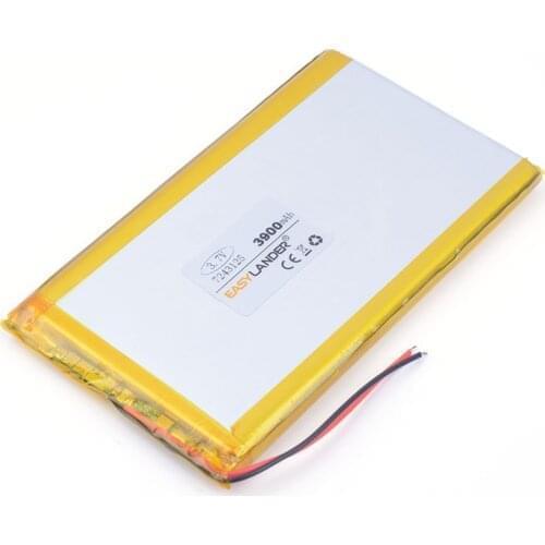 The tablet battery 3.7V 3900mAH 7243125 Polymer lithium ion / Li-ion battery for tablet pc battery DIY Power mobile Power bank