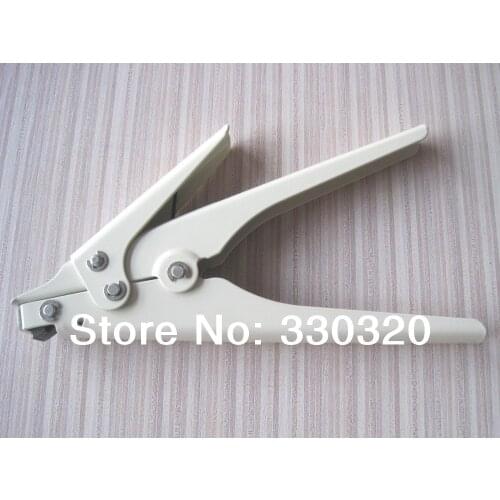 Automatic cable tie fasten tool,nylon cable tie installation tool,white colour