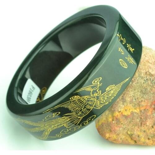 Free shipping Fine Jewelryhetian Pure jasper Natural Green Jade Girl Bracelet Bangle Hand Catenary Elegant Generous