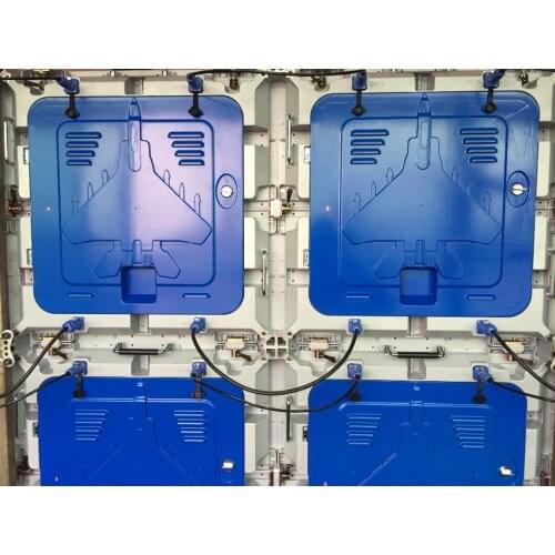 Indoor P10 640X640mm led large screen aluminium die casting cabinet rental led panel, led wall display tv panel