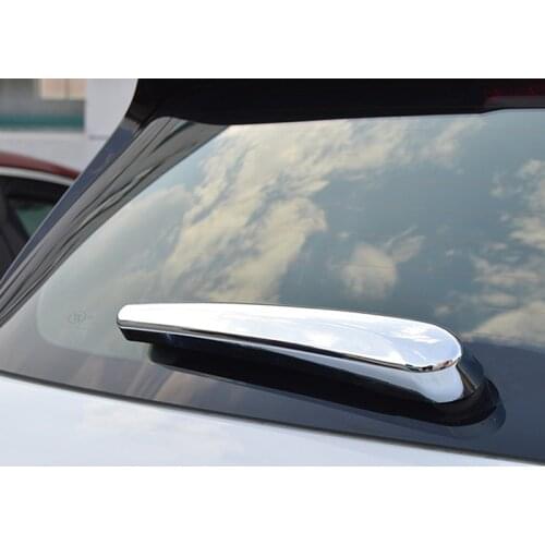 Chrome Trunk Rear Door Window Wiper Cover Trim For Buick Encore Chevy Trax 2013 2014 2015 2016 2017 2018