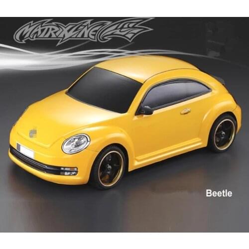 1set VW BEETLE PC drift RC PC body shell 195mm width Transparent clean no painted drift body hsp hpi trax Tamiya