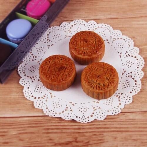100Pcs/lot 19cm Cute Round Lace Paper Doilies Craft Cake Placemat Wedding Birthday Prom Party DIY Decoration New