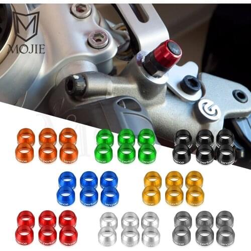 Motorcycle Universal Billet Bleed Valve Cover Kit For SUZUKI Intruder 800 1400 1500 GSX1400 TL1000R GS500E GS500F RG125F RGV250