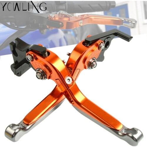 Motorcycle lever Brake lever790 Aluminum Adjustable Foldable Extendable Clutch Brake Levers Fit For 790 2018 2019