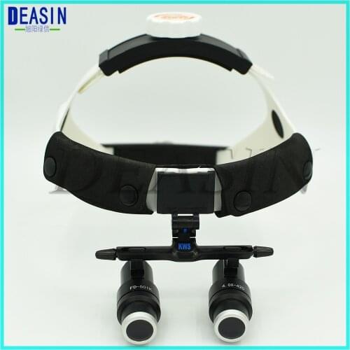 5X Dental Surgical Medical Headband Binocular Loupes Glasses Magnifier Galilean Optics system surgeon operation
