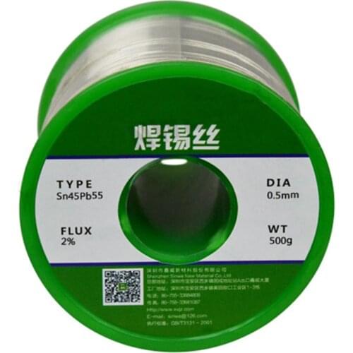 Welding Wires 500g 0.8mm Tin Lead Tin Wire Melt Rosin Core Solder Soldering Wire Roll Welding Soldering Iron wire tin strip
