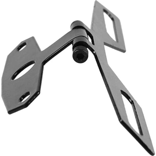 Universal Motorcycle Tail Lamp Brake Light Folding License Plate Bracket Fit all motorcycle with conventional rear fenders