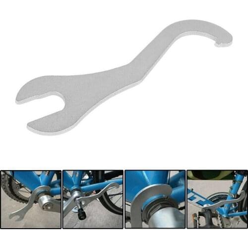 Bicycle Bike Lock Ring Remover Bottom Bracket Repair Spanner Wrench Tool Bicycle Fixed Gear Headset Wrench Bike