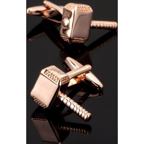 XK507 Mens shirts Cufflinks classic hammer Cufflinks concise design 3 double sale free shipping