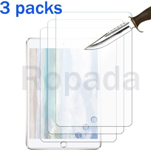 Tempered glass screen protector for Apple ipad air 2 3 4 10.5 pro 12.9 7.9 9.7 10.2 11 7th 8th generation 2018 2019 mini 5 2020