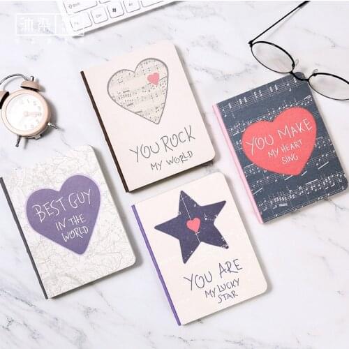 1pcs mood diary A6 small fresh literary creative package backhand book diary notebook notebook stationery book