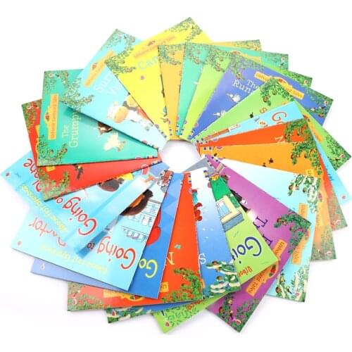 New 4 Books English Usborne Books For Children Kids Picture Books Baby Famous Story Farmyard Tales Series Farm Story Book Random