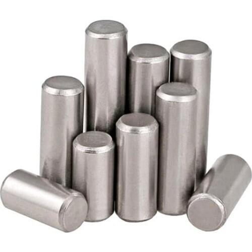5pcs M5 Stainless Steel 304 Cylindrical Pin Locating Dowel 6-30mm length
