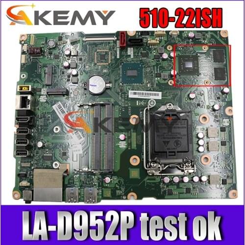 Akemy for Lenovo AIO 510-22ISH 510-23 S5250 LA-D952P 00UW363 System Board Fully Tested