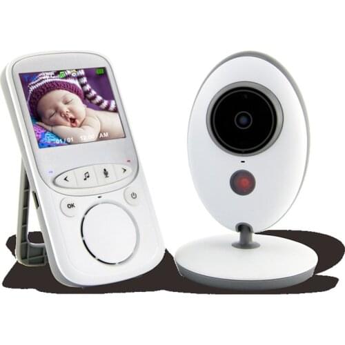 Wireless LCD Audio Video Baby Monitor Radio Nanny Music Intercom IR 24h Portable Baby Camera Baby Walkie Talkie Babysitter