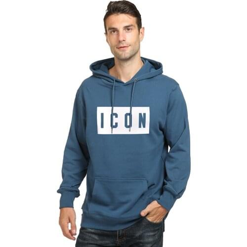 DSQ2 brand winter Mens Hoodie 100% cotton casual long sleeve Unisex hoody warm ICON letter green Hoodie sweatshirt for men