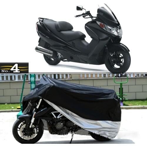 MotorCycle Cover For Suzuki Skywave 250 Type-S WaterProof UV Sun Dust / Rain Protector Cover Made of Polyester Taffeta