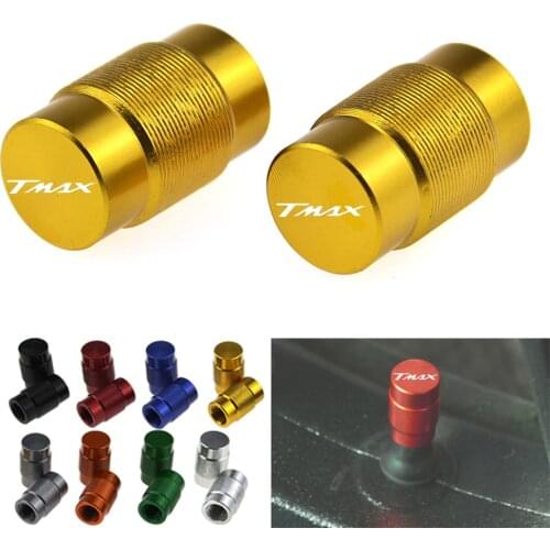 For YAMAHA XMAX X-MAX 125 250 300 400 TMAX 530 SX/DX T-MAX 500 all year Motorcycle Wheel Tire Valve Stem Caps CNC Airtight Cover