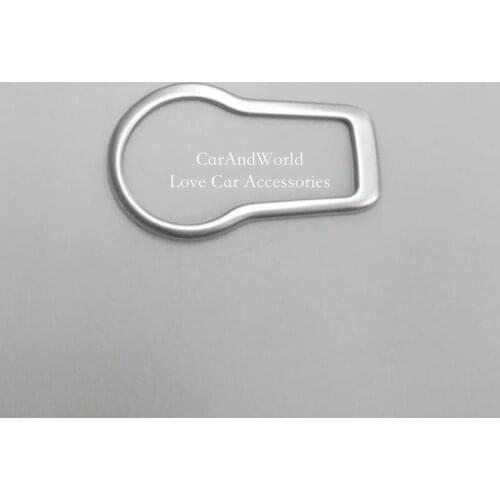 Headlights Adjust Button Cover Interior Frame Trims For Jeep Compass 2017 2018 ABS Chrome Stickers Car Styling Accessories
