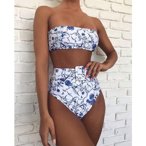 FRECKANGE Bandeau Swimwear