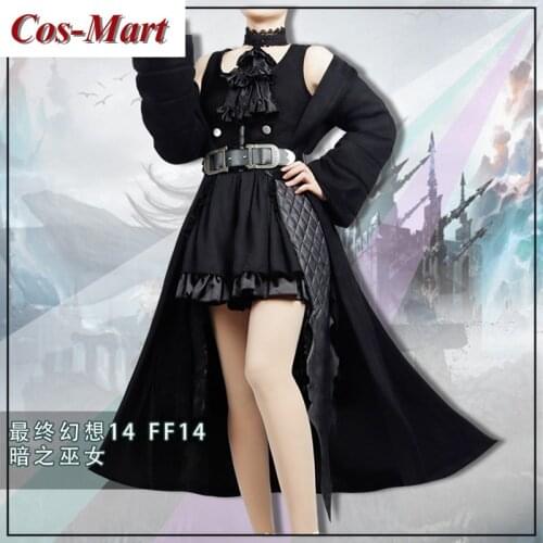 Game Final Fantasy 14 Gaia Cosplay Costume Fashion Black Battle Uniform Unisex Activity Party Role Play Clothing Custom-Make
