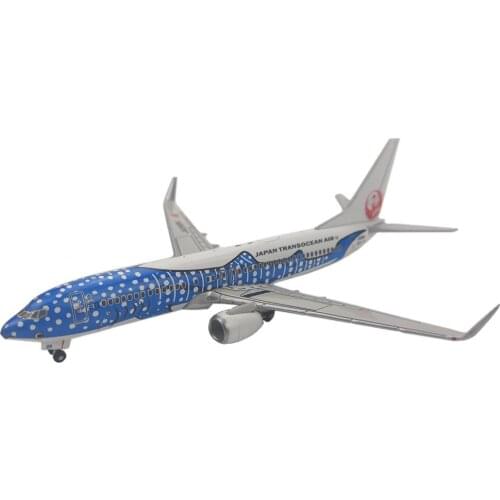 15910 Diecast 1:400 Scale Black Plane Model Toys 737-800 Die Cast Airplane Models Toy Civil aircraft Collection Gift