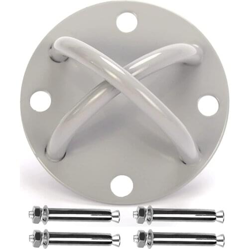 Wall Mount Anchor Ceiling Mount Bracket for Suspension Straps/Yoga Swing/Gymnastics Rings/Battle Ropes/Resistance Band/Boxing