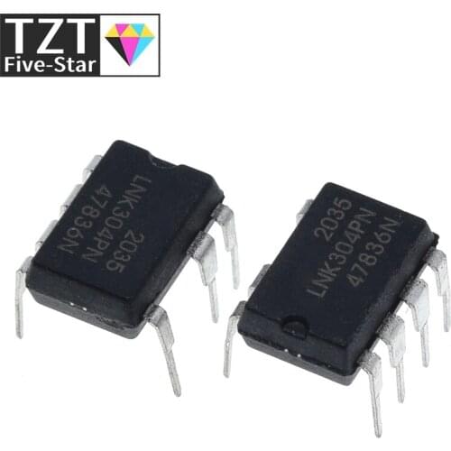 10PCS LNK304PN DIP7 LNK304P DIP LNK304 DIP-7 304PN new and original IC