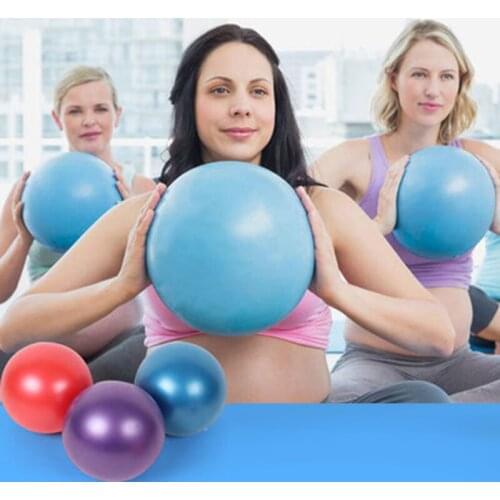 New 25cm Pilates Ball Yoga Ball Exercise Gymnastic Fitness Balance Exercise Gym Fitness Yoga Core Ball Indoor Training Yoga Ball