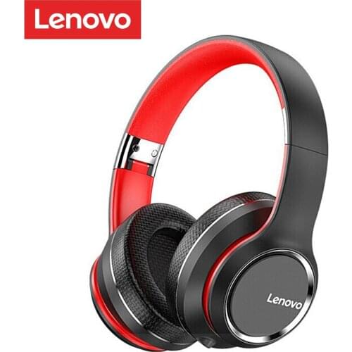 Original Lenovo HD200 Bluetooth 5.0 Headset Wireless Computer Headphones HiFi Earphone Long Standby Life With Noise Cancelling