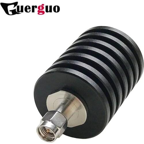 10W SMA Male Plug Connector RF Coaxial Termination Dummy Load 3GHz/6GHz 50ohm Nickel Plated RF Accessories