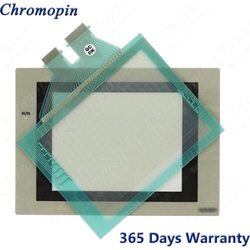 Touch Screen Panel for Omron NS5 NS5-TQ01-V2 NS5-TQ10-V2 NS5-TQ11-V2 NS5-TQ10-ECV2 with Front Overlay Protect Film