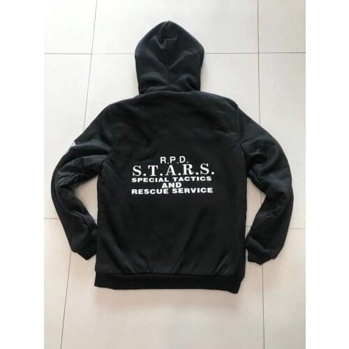 Special Tactics Letter Print Hoodie Wen Women Winter Sweatshirt Unisex Zipper Jacket Super Warm Fleece Coat Plus Velvet