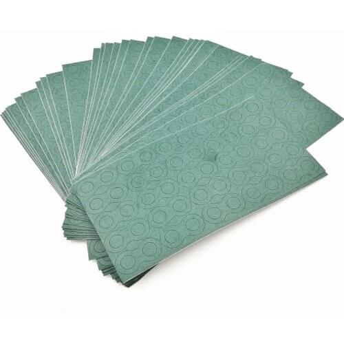 1000 Pcs Lithium Battery Insulation Gasket 18650 2 Joint Hollow High Temperature Battery pack insulation gasket Barley paper