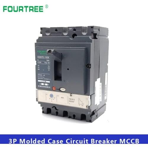3P 250N 200A 250A MCCB Moulded Case Circuit Breaker NSX Type Air Switch Distribution Protection