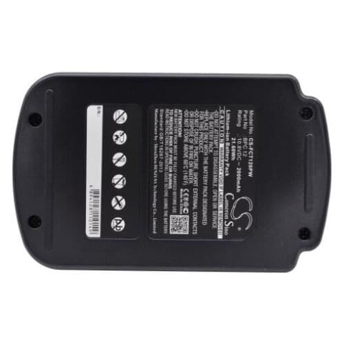 Cameron Sino 2000mAh battery for FESTOOL C 12 Li T 12+3 498336 498338 498339 BPC 12 Power Tools Battery