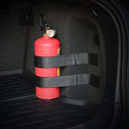 Car Fire extinguisher Holder Safety Strap Kit for Renault sceni modus Duster Logan Sandero Fiat punto 500 ducato bravo doblo