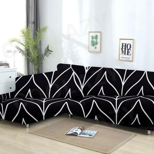 Geometric stretch sofa cover Polyester sofa cover Printed sofa cover Living room sofa cover 1/2/3/4 seat sofa cover
