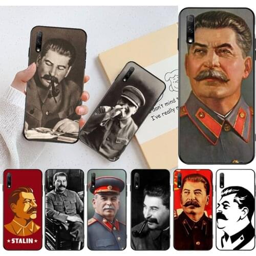 CUTEWANAN Russian Stalin Ussr Phone Case Cover for Huawei Honor 30 20 10 9 8 8x 8c v30 Lite view pro