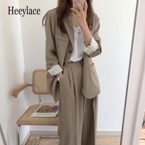 Heeylace Women's Trouser Suits With A Jacket