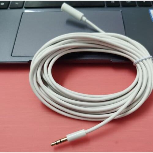 GOOD Quality-3.5 Male To Female Audio Extension Cable 3 Pole 5meter