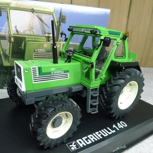 Diecast 1/32 Scale Fiat Agrifull 140 New Holland Tractor Farm Vehicle Model Static Display Adult Collection Mini Toys Gifts