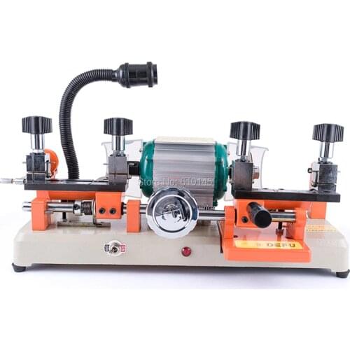 Double head 110v/60hz defu 238BS horizontal key cutting machine for USA.Mexico key duplicating machine locksmith tools