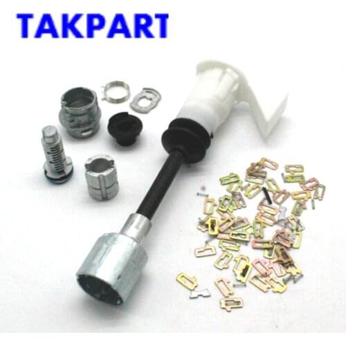 TAKPART BONNET RELEASE LOCK SET REPAIR KIT LOCKSET FOR Ford Focus C-MAX 2003-07 4556337
