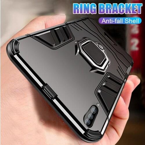 Luxury Ring Shockproof Case For Samsung Galaxy A50 A10 A20 A30 A40 A60 A70 A7 2018 M10 M20 M30 M40 Soft Full Bumper Case Cover