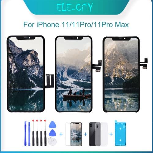 Top OEM For iPhone 11 11 Pro Max LCD Touch Screen AMOLED Display Digitizer Assembly For iPhone11 Pro Replacement Parts