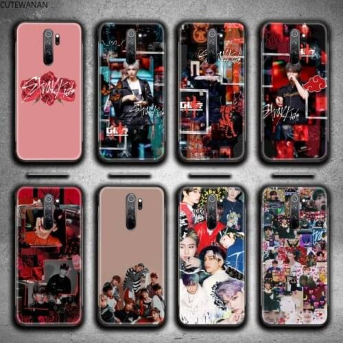 Stray Kids K Pop Phone Case for Redmi 9A 8A 7 6 6A Note 9 8 8T Pro Max Redmi 9 K20 K30 Pro
