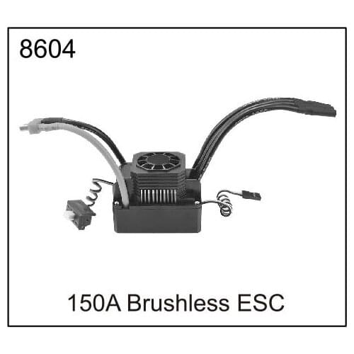 ZD racing EX07 accessories super sports car 1/7 original accessories 8604 150A ESC