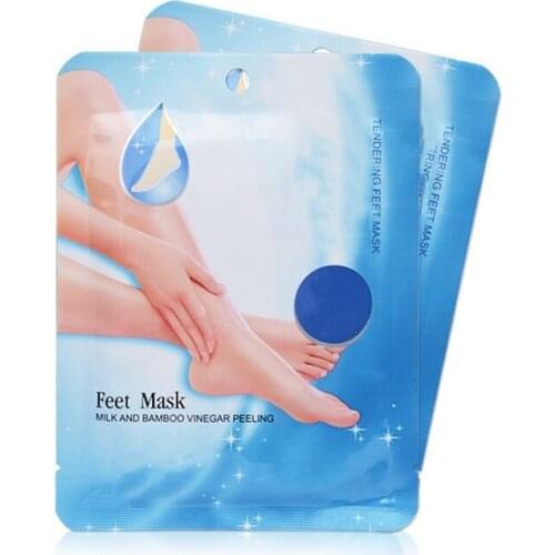 1Pair Feet Mask Care Exfoliating Peel Foot Mask Baby Soft Feet Remove Scrub Callus Hard Dead Skin Feet Mask Baby Feet